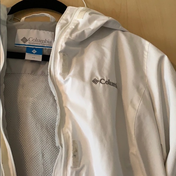 Women’s White Columbia Jacket - Picture 2 of 10